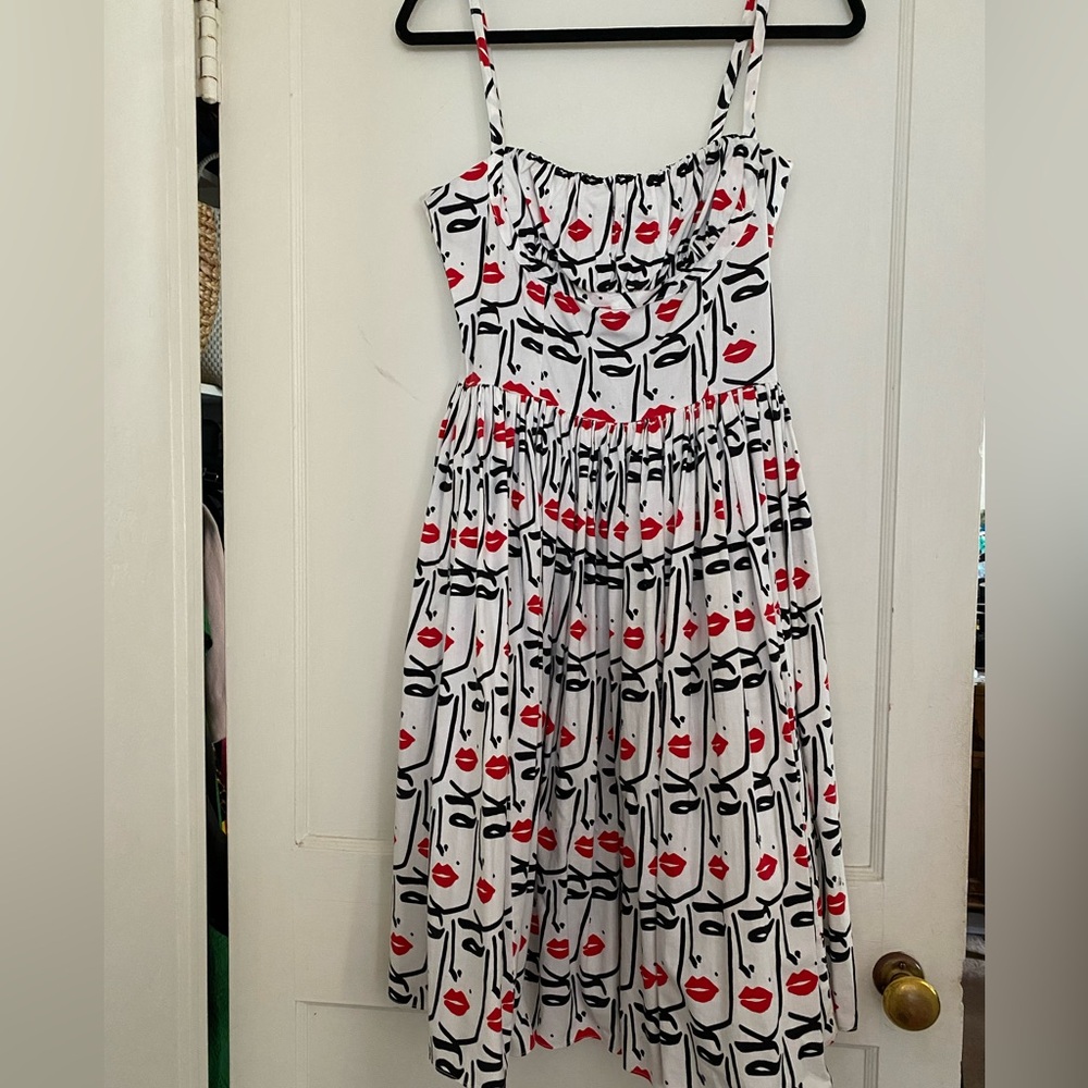 Bernie Dexter Small feces print Dress - Picture 2 of 5